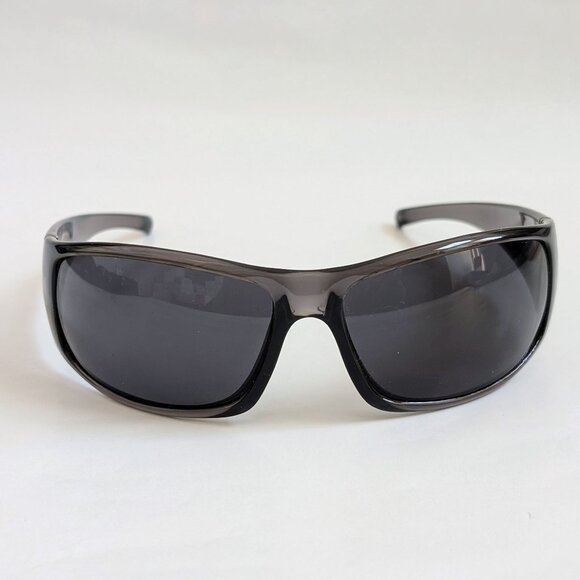 NWT True Vintage 90's Lady Fashion Designer Sunglasses (Crystal Gray)
